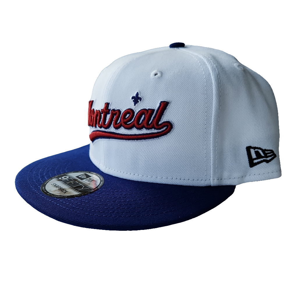 Montreal Expos MLB New Era Men's White 9Fifty 35th Anniversary Cooperstown Snapback