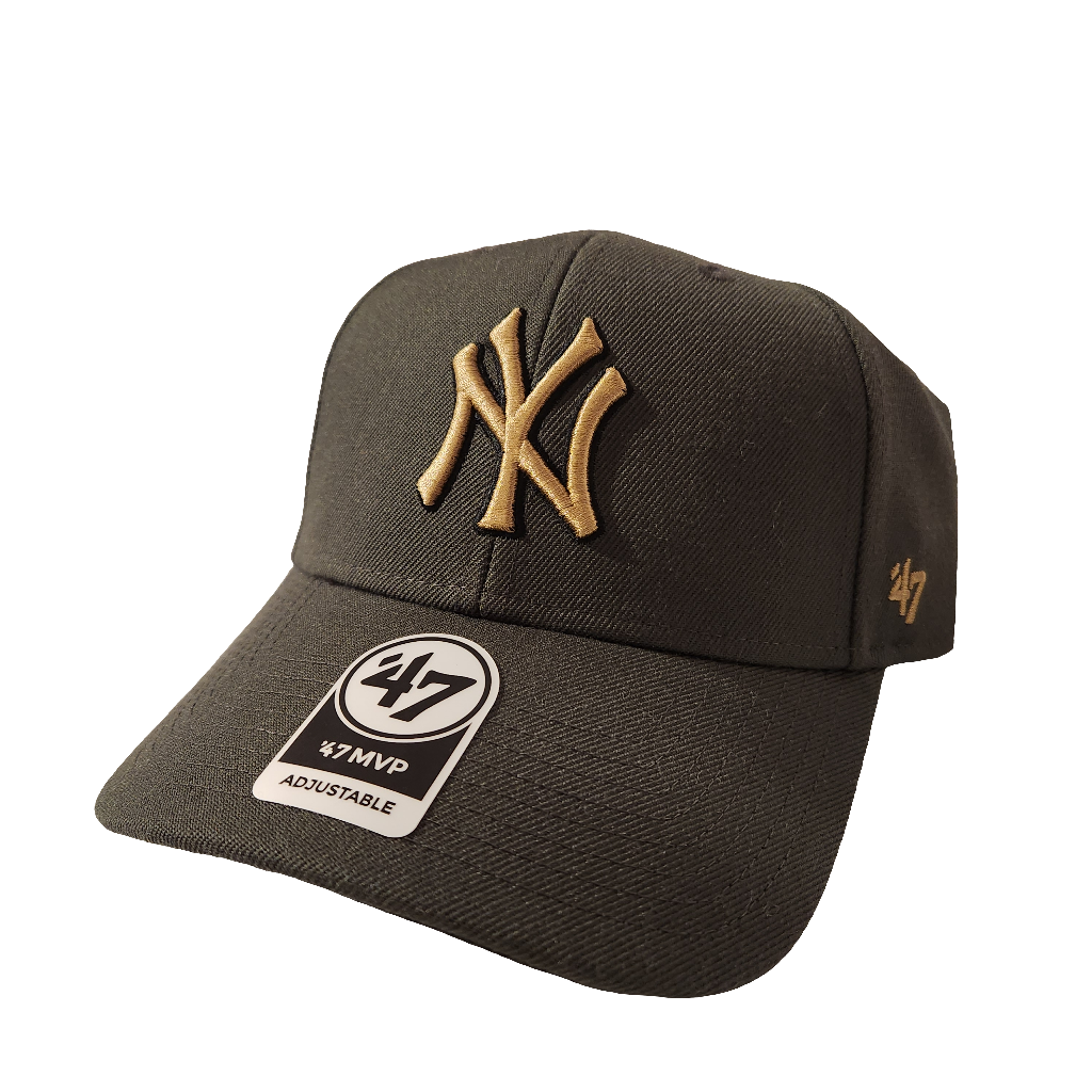 New York Yankees MLB 47 Brand Snapback gris MVP Smoke Show pour hommes