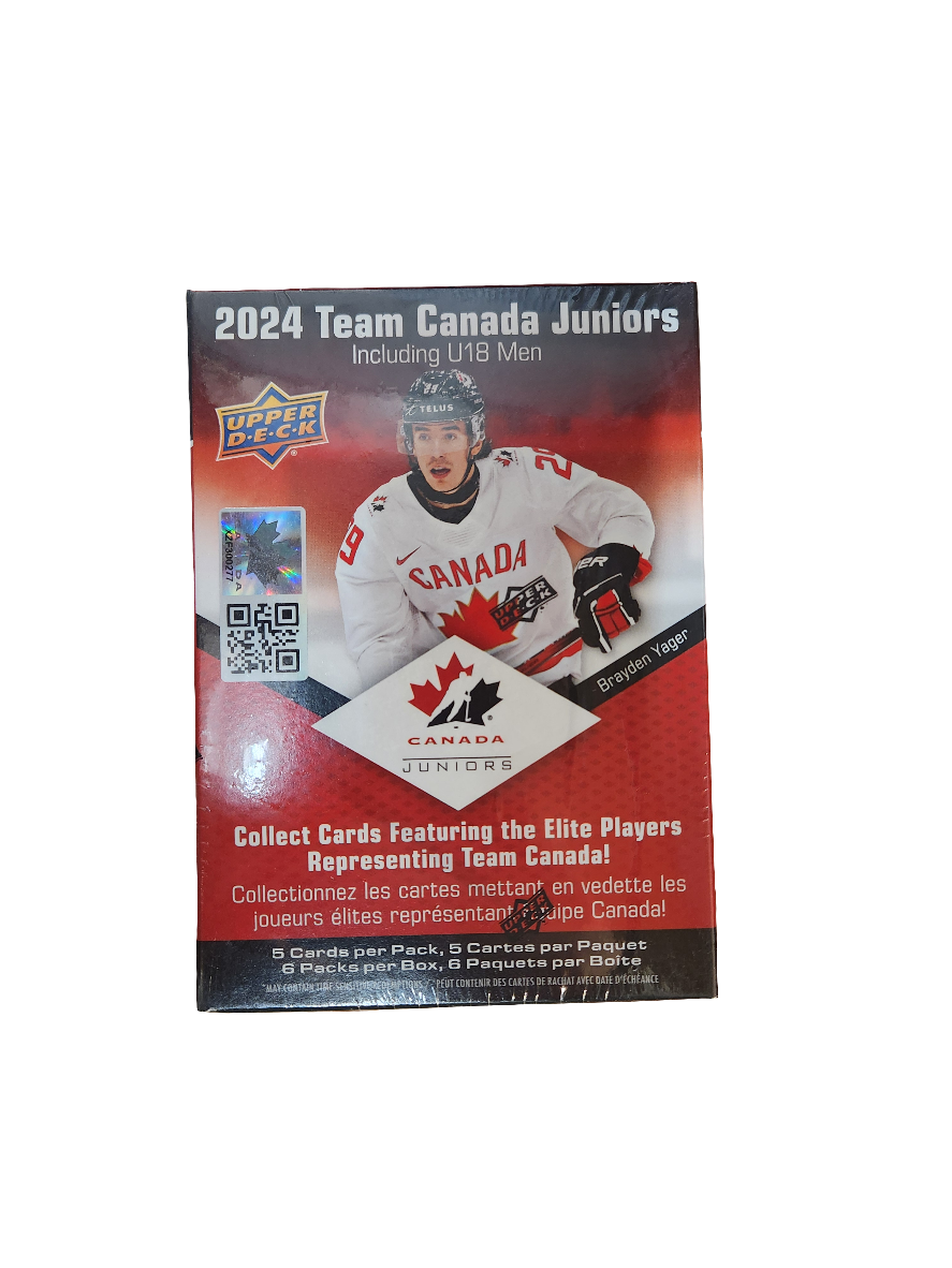 IIHF Upper Deck 2024 Hockey Canada Juniors Hockey Blaster