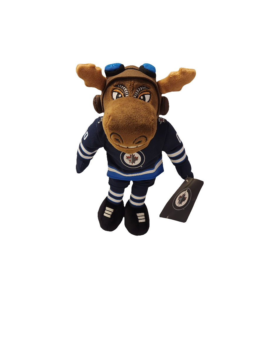 Peluche de 10 pouces pour maison d'animal en peluche des Jets de Winnipeg de la LNH