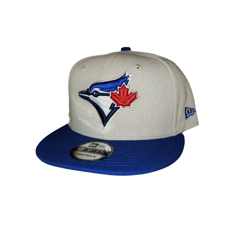 Toronto Blue Jays MLB New Era Men's 9Fifty Cream/Royal Basic Snapback Hat