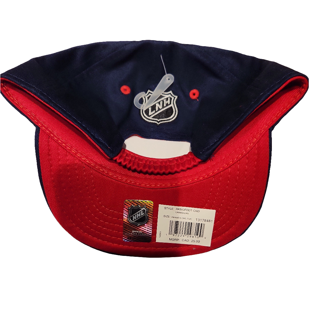 Montreal Canadiens NHL Outerstuff Infant Navy Slouch Hat