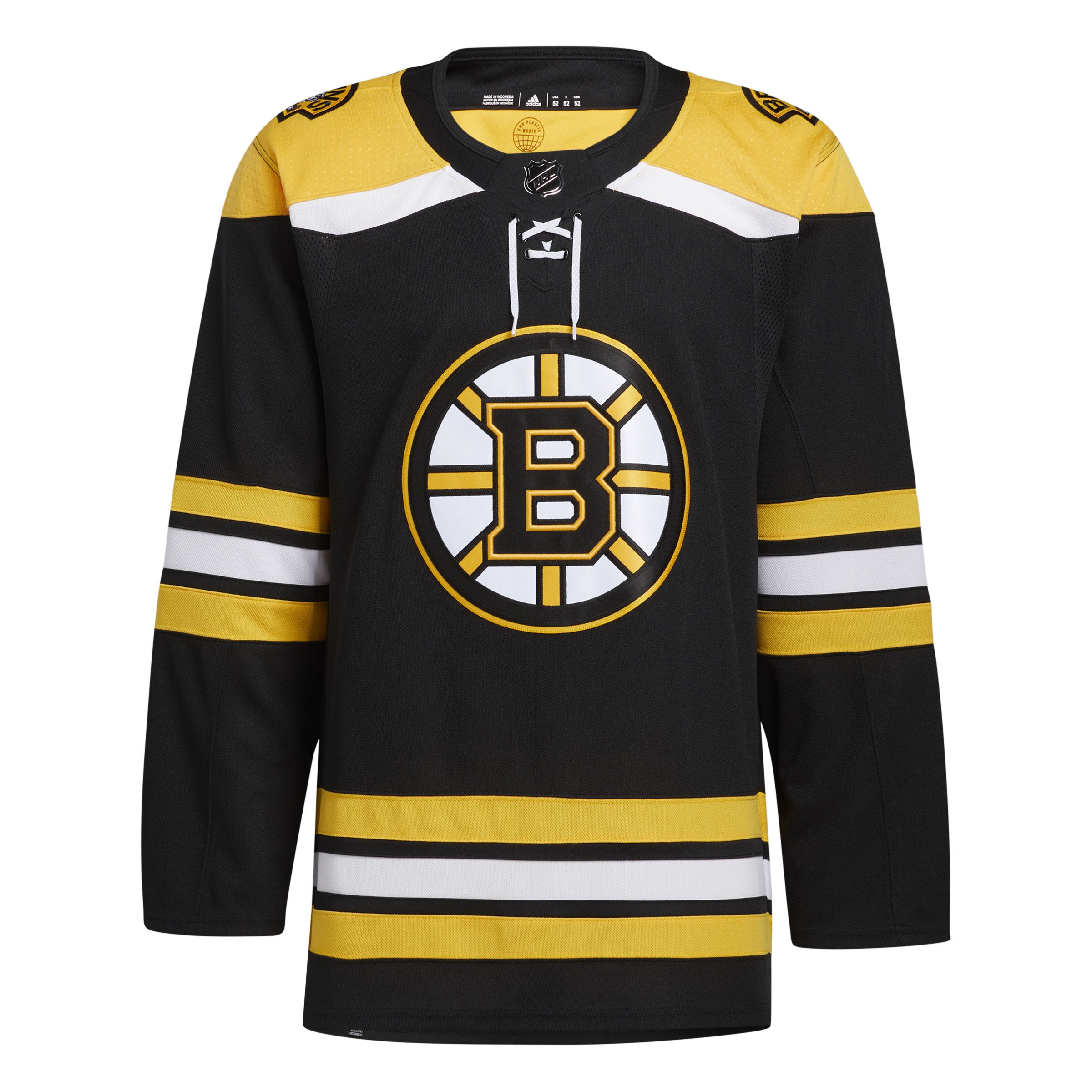 Boston Bruins NHL Adidas Men's Black Primegreen Authentic Pro Jersey