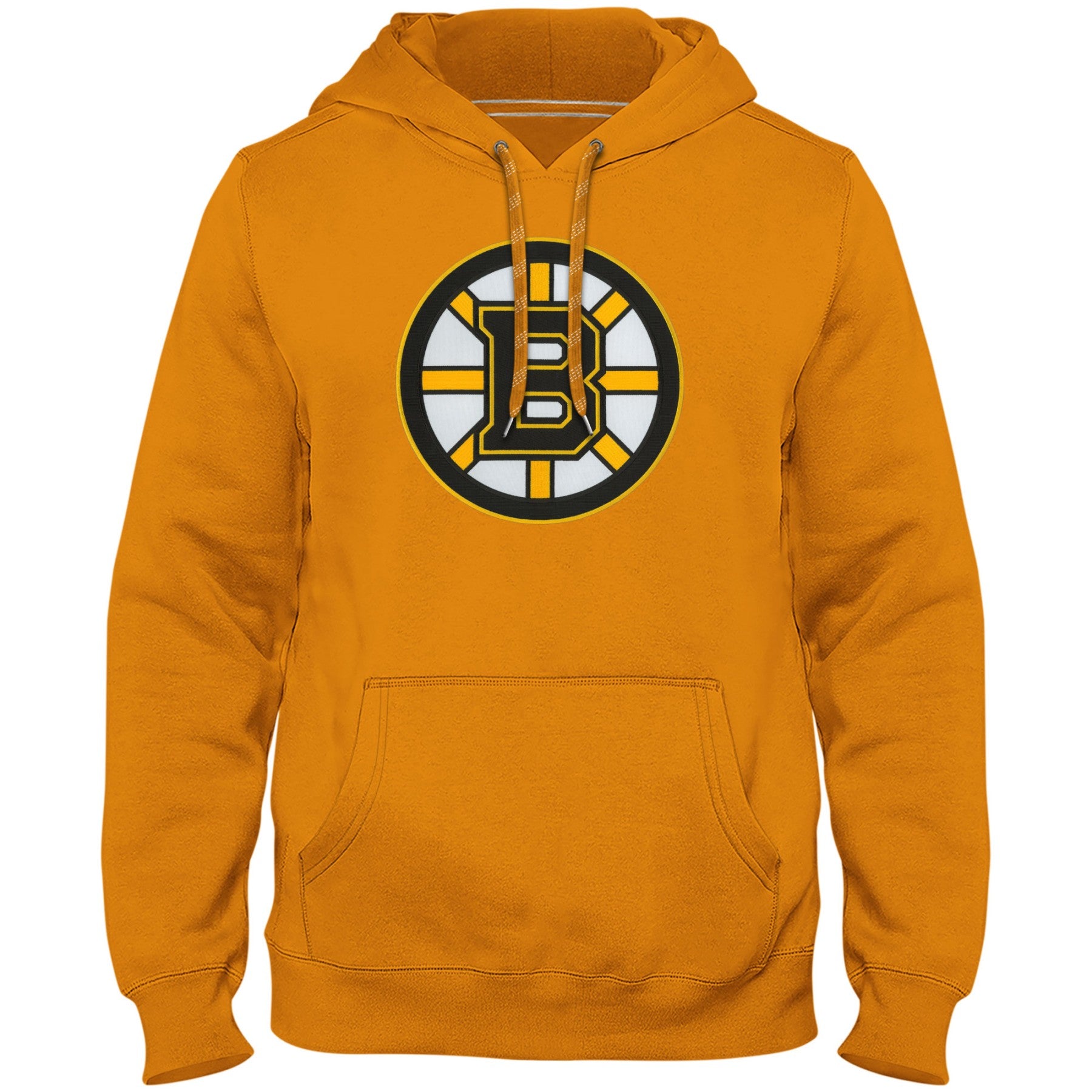 Boston Bruins NHL Bulletin Men's Gold Express Twill Logo Hoodie