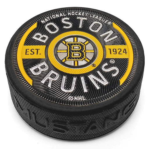 Boston Bruins WinCraft 100th Anniversary Hockey Puck