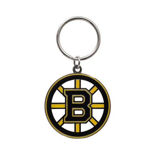 Boston Bruins NHL JF Sports Team Logo Keychain