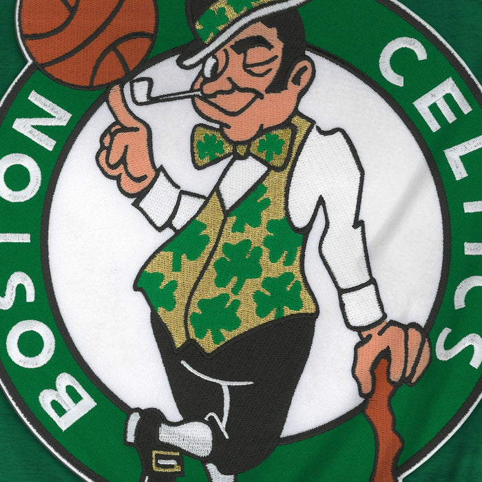 Boston Celtics NBA Bulletin Men's Green Express Twill Logo Hoodie