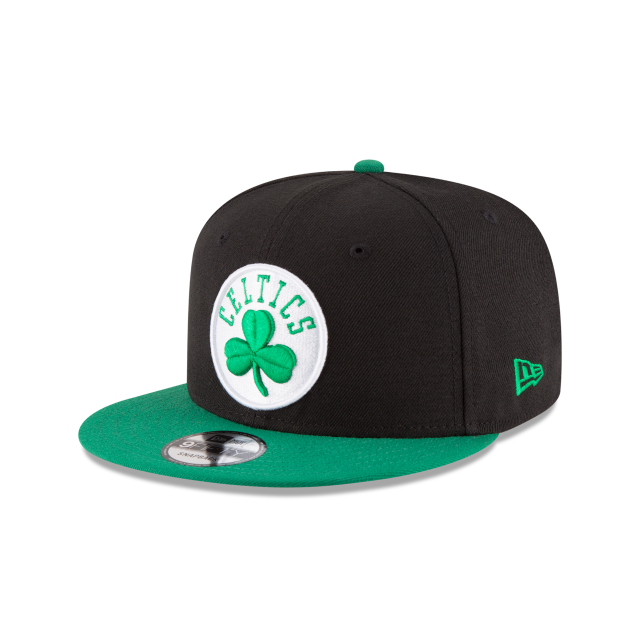 Boston Celtics NBA New Era Men's Black/Green 9Fifty 2 Tone Snapback