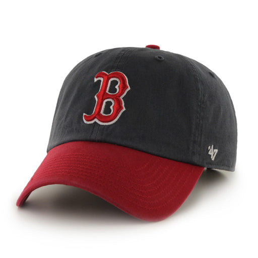 47 Brand Clean Up Cap - Multiple Teams Red Sox Navy & Red