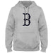 Boston Red Sox MLB Bulletin Men's Athletic Grey Express Twill Logo Hoodie
