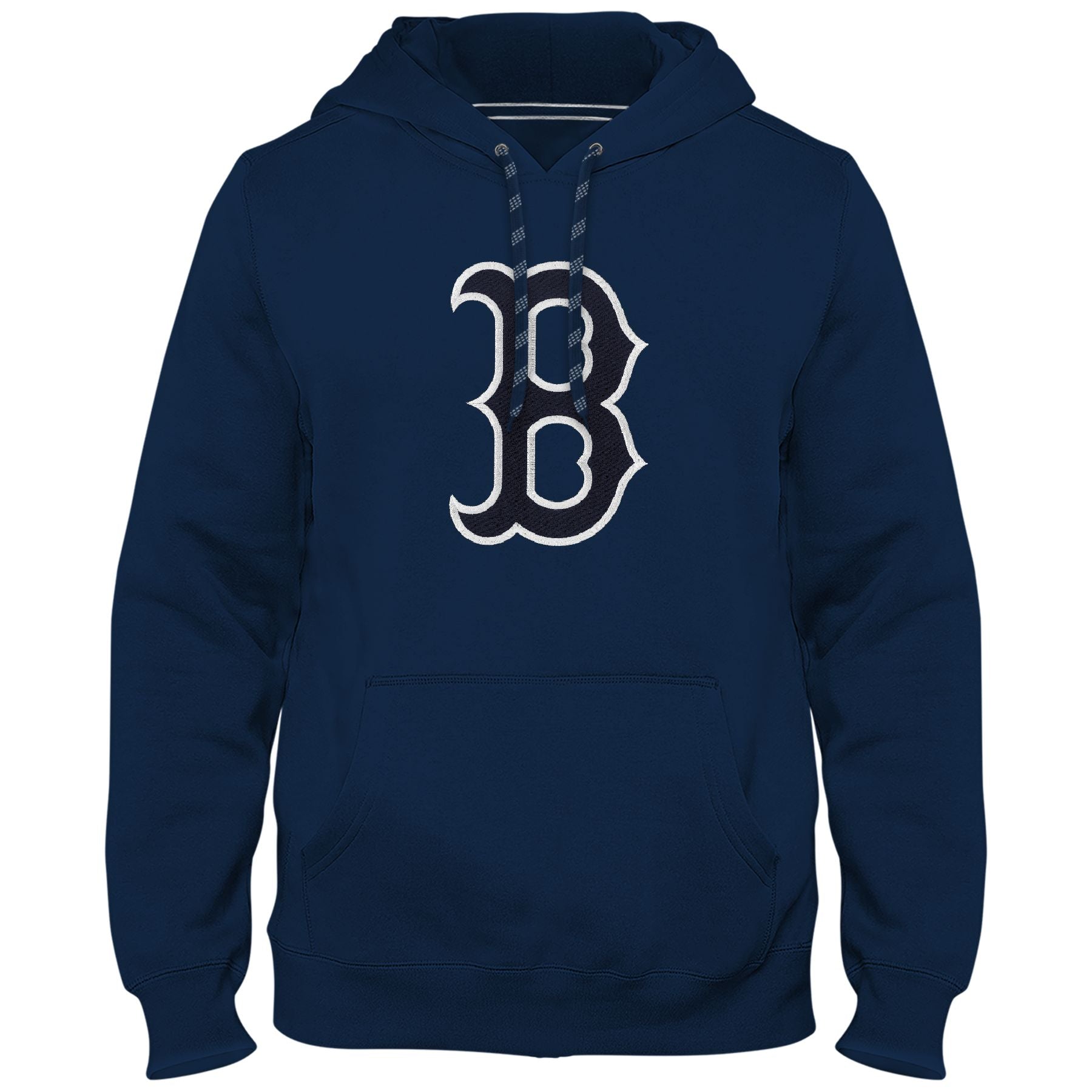 Boston Red Sox MLB Bulletin Men's Navy Express Twill Logo Hoodie