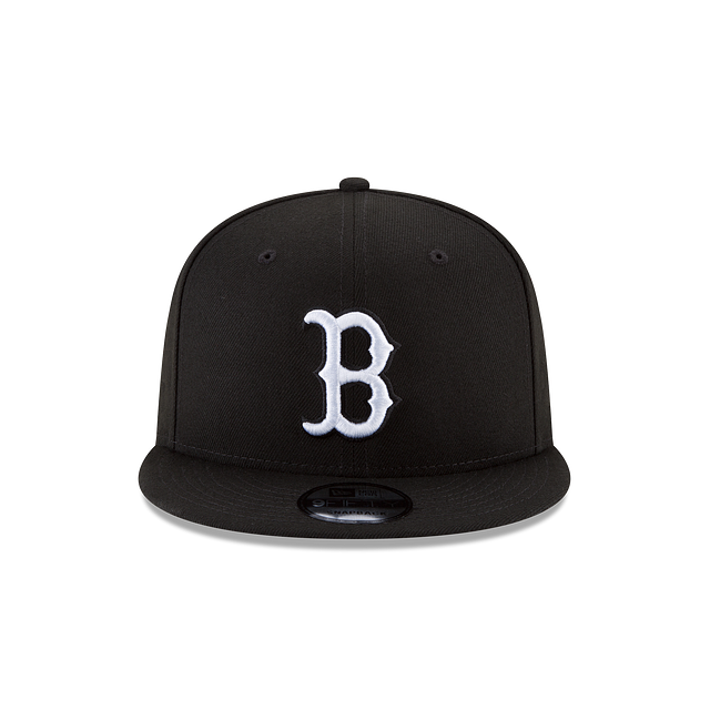 Boston Red Sox MLB New Era Men's Black/White 9Fifty Snapback