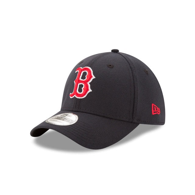 Boston Red Sox MLB New Era Men's Navy 39Thirty Team Classic Stretch Fit Hat