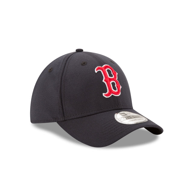 Boston Red Sox MLB New Era Men's Navy 39Thirty Team Classic Stretch Fit Hat