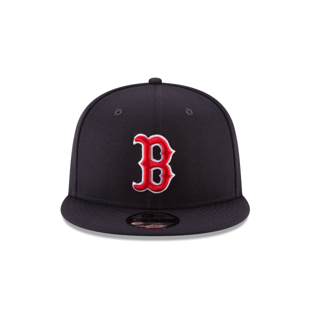 Boston Red Sox MLB New Era Men's Navy 9Fifty Team Color Basic Snapback