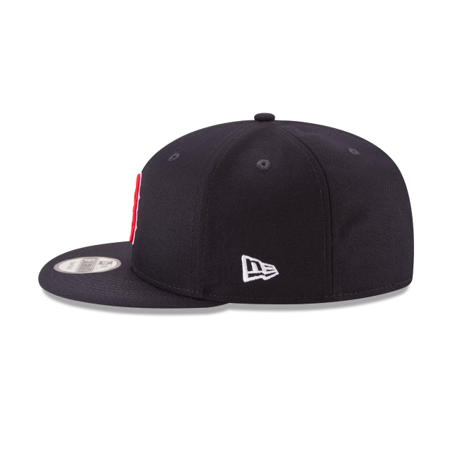 Boston Red Sox MLB New Era Men's Navy 9Fifty Team Color Basic Snapback