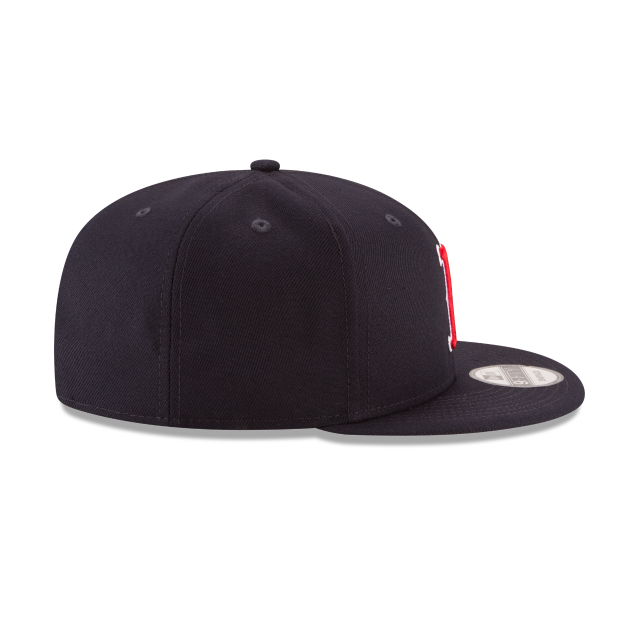 Boston Red Sox MLB New Era Men's Navy 9Fifty Team Color Basic Snapback