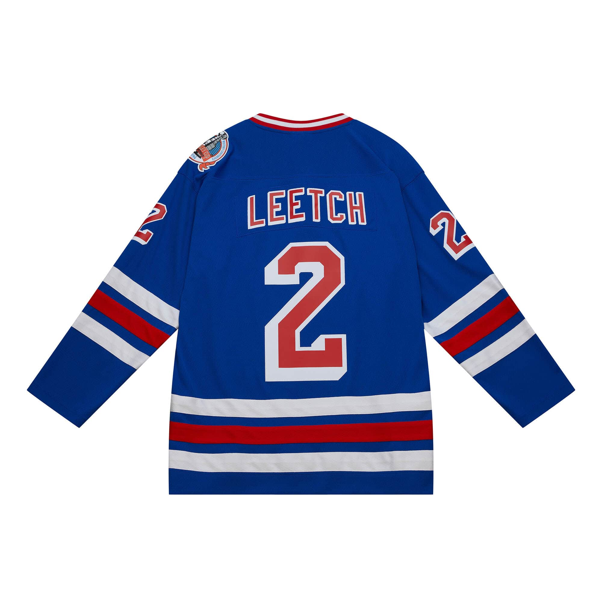 Brian Leetch New York Rangers NHL Mitchell & Ness Men's Royal Blue 1993 Blue Line Authentic Jersey