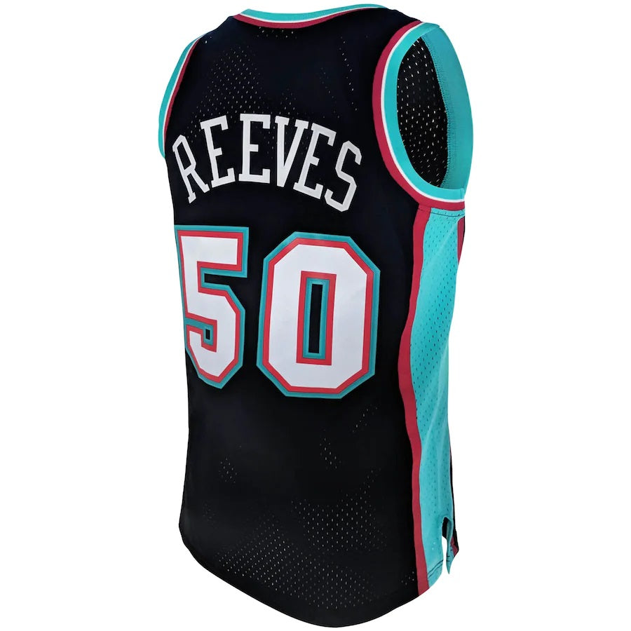 Bryant Reeves Vancouver Grizzlies NBA Mitchell & Ness Men's Black 2000-01 Hardwood Classics Swingman Jersey