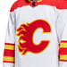 Calgary Flames NHL Adidas Men's White Primegreen Authentic Pro Jersey