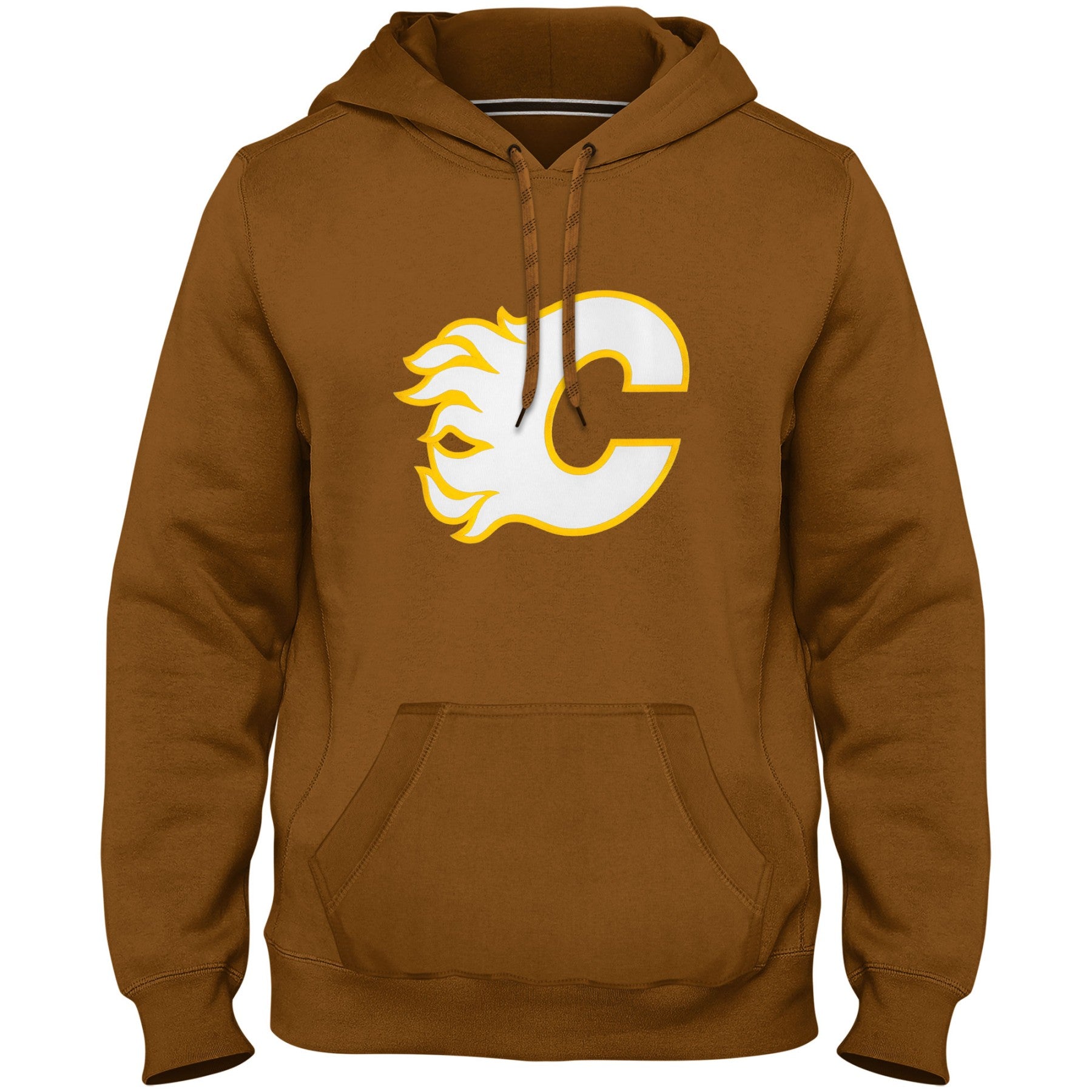 Calgary Flames NHL Bulletin Men's Dune Express Twill Logo Hoodie