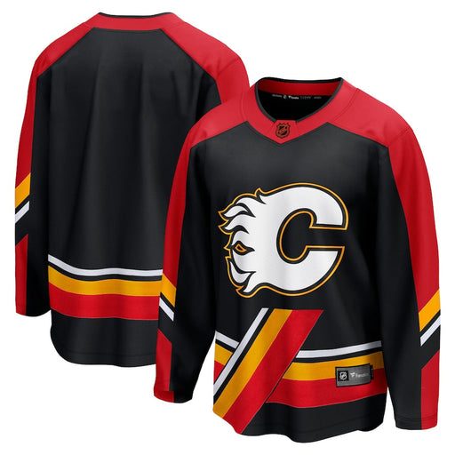 Calgary Flames Fanatics Branded Alternate Premier Breakaway Jersey - Black
