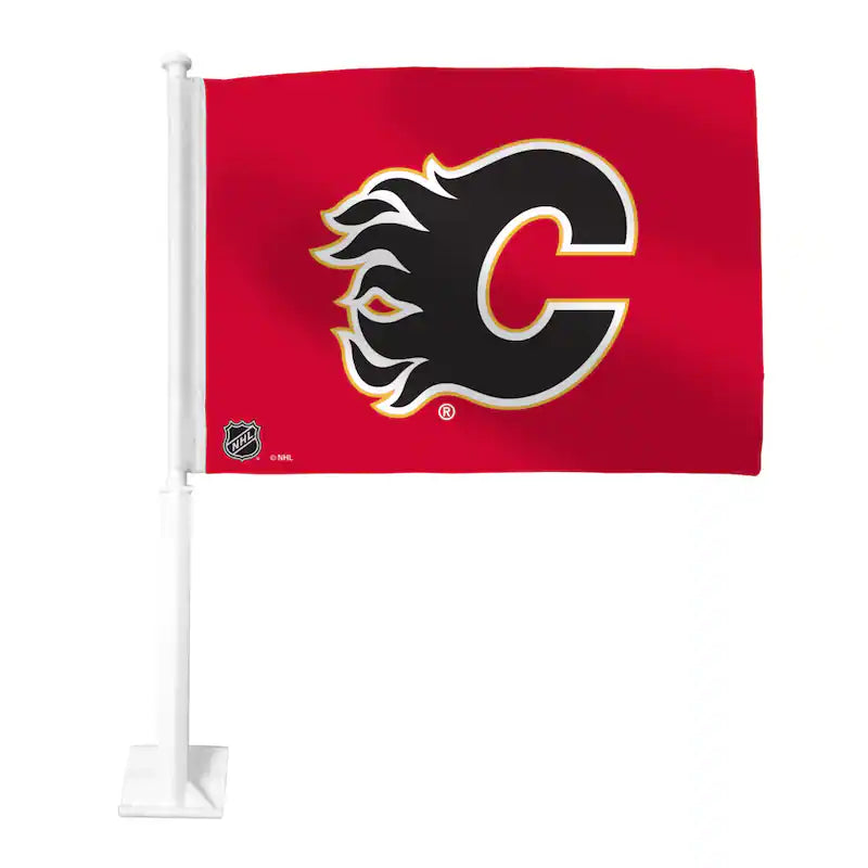 Calgary Flames NHL TSV 2 Sided Car Flag