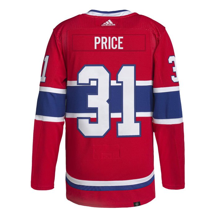 Carey Price Montreal Canadiens NHL Adidas Men's Red Primegreen Authentic Pro Jersey