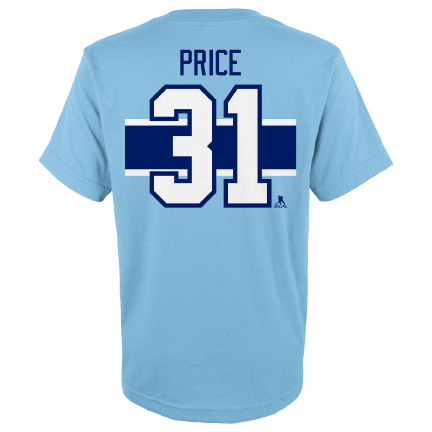 Carey Price Montreal Canadiens NHL Outerstuff Youth Light Blue Special Edition 2.0 T-Shirt