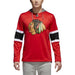 Chicago Blackhawks NHL Adidas Men's Red Pullover Hoodie