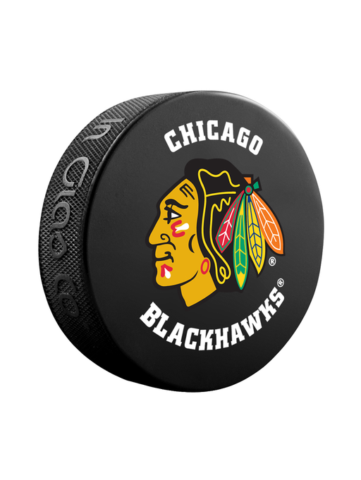 Chicago Blackhawks NHL Inglasco Basic Souvenir Hockey Puck