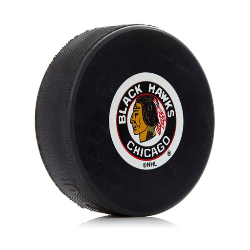 Chicago Blackhawks NHL Inglasco Vintage Souvenirs Hockey Puck