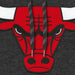 Chicago Bulls NBA Bulletin Men's Charcoal Express Twill Logo Hoodie