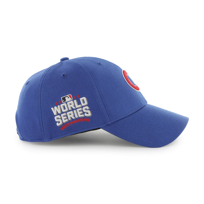 Chicago Cubs MLB 47 Brand Men's Royal Blue 2016 World Series MVP Sure Shot Snapback
