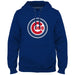 Chicago Cubs MLB Bulletin Men's Royal Blue Express Twill Logo Hoodie