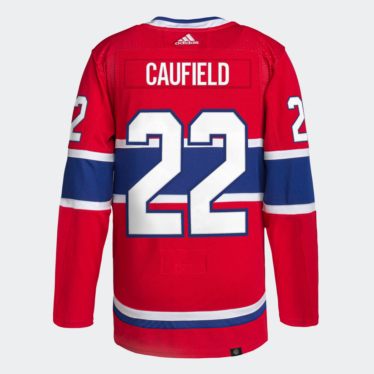 Cole Caufield Montreal Canadiens NHL Adidas Men's Light Blue Adizero 2 —