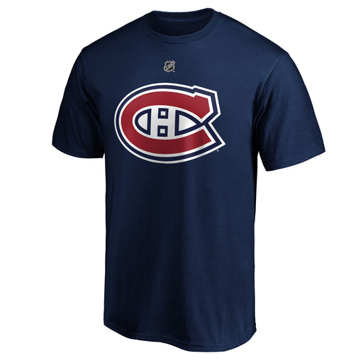 Cole Caufield Montreal Canadiens NHL Fanatics Branded Men's Navy Authentic T-Shirt