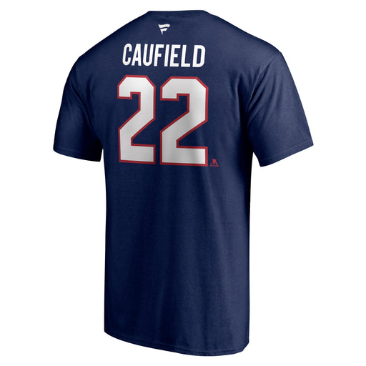 Cole Caufield Montreal Canadiens NHL Fanatics Branded Men's Navy Authentic T-Shirt