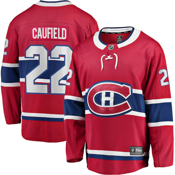 Cole Caufield Montreal Canadiens NHL Fanatics Branded Men's Red Breakaway Jersey