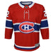 Cole Caufield Montreal Canadiens NHL Outerstuff Kids Red Premier Jersey