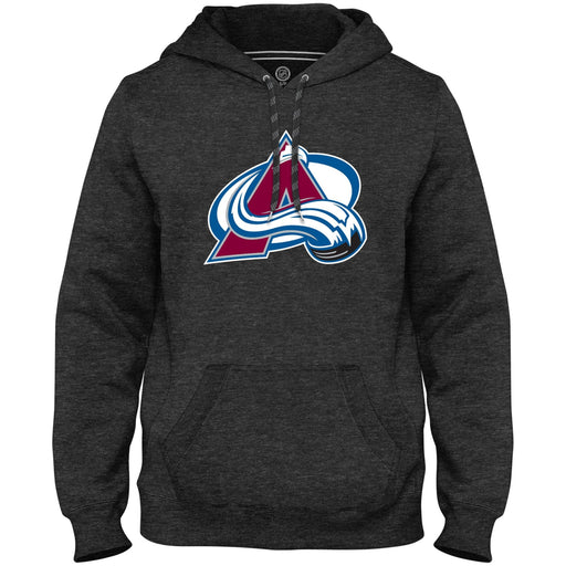 Colorado Avalanche NHL Bulletin Men's Charcoal Express Twill Logo Hoodie