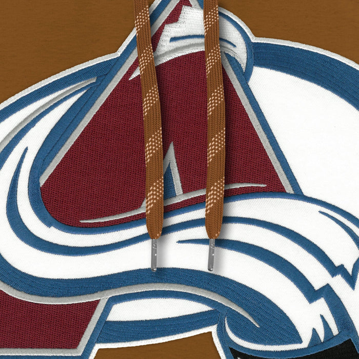Colorado Avalanche NHL Bulletin Men's Dune Express Twill Logo Hoodie
