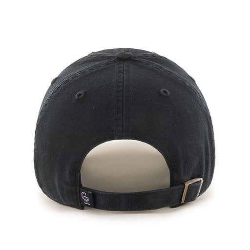 Colorado Rockies MLB 47 Brand Men's Black Clean Up Adjustable Hat