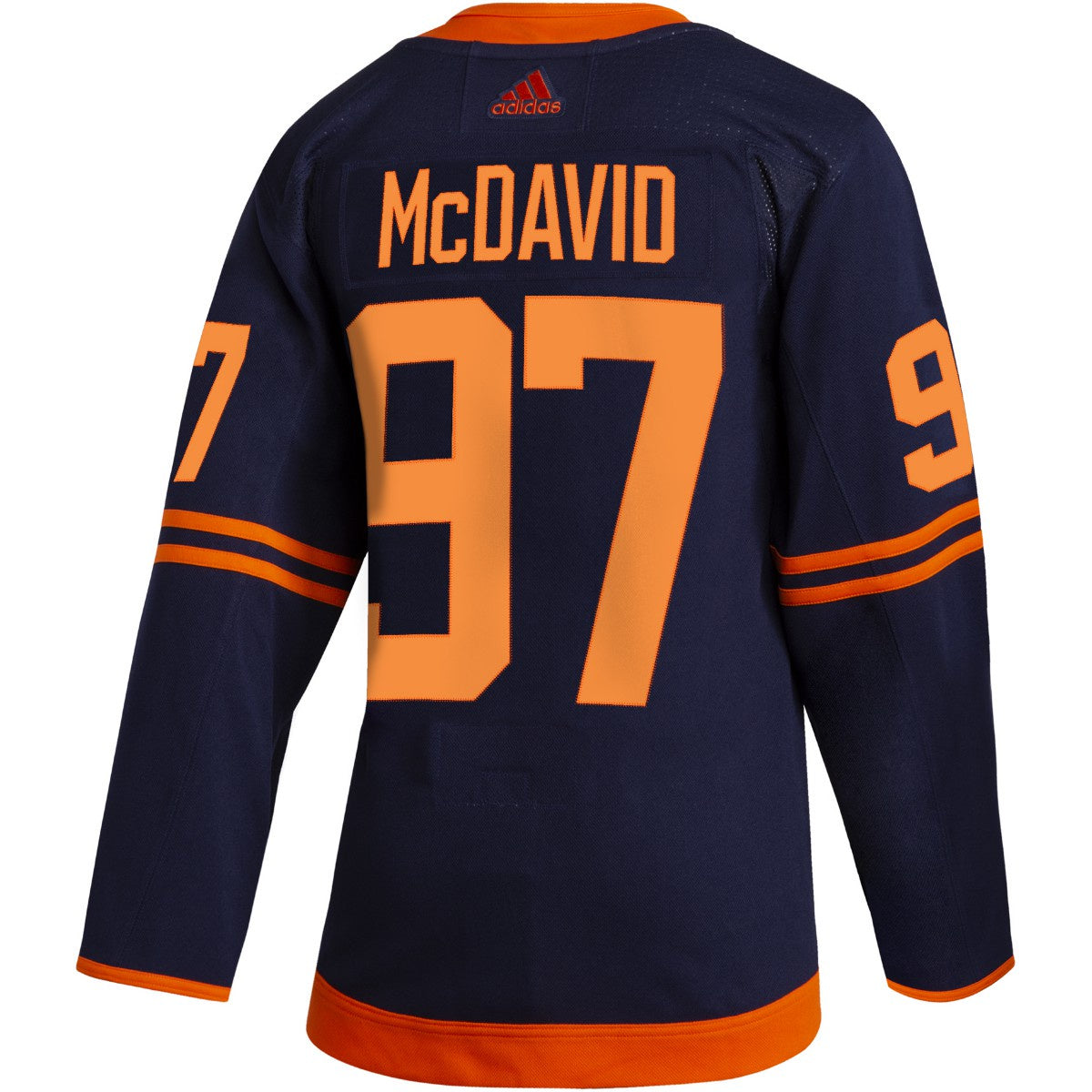 Edmonton Oilers McDavid Adidas Authentic Pro NHL Hockey Jersey