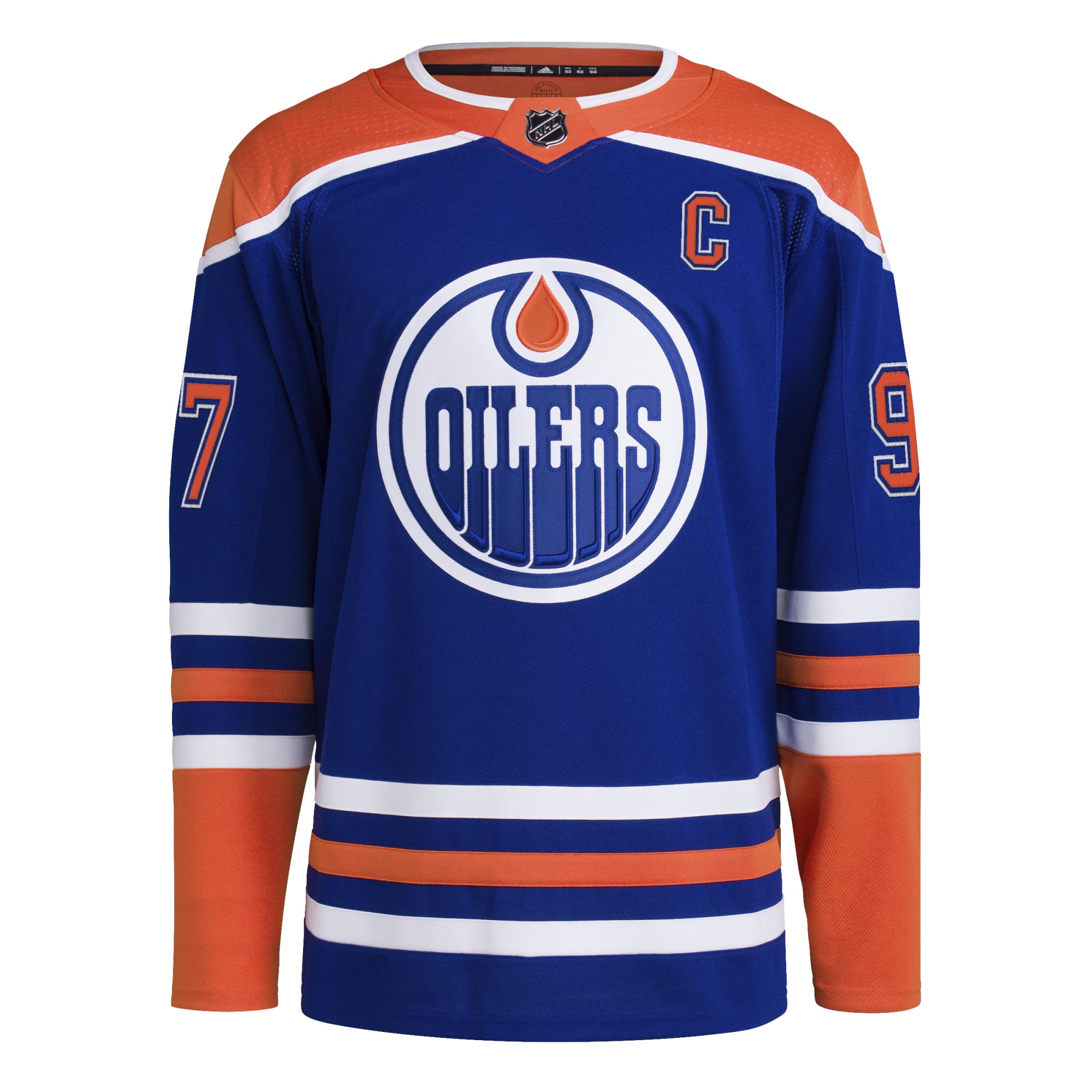 Connor McDavid Edmonton Oilers NHL Adidas Men's Navy Authentic Pro Jersey