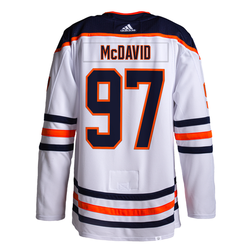 Connor McDavid Edmonton Oilers NHL Adidas Men's White Adizero Authentic Pro Jersey