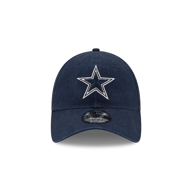 Dallas Cowboys NFL New Era Men's Navy 9Twenty Core Classic Adjustable Hat