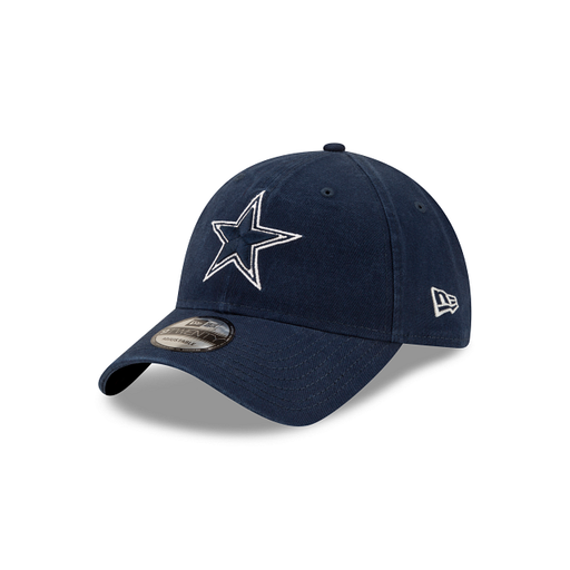 Dallas Cowboys NFL New Era Men's Navy 9Twenty Core Classic Adjustable Hat