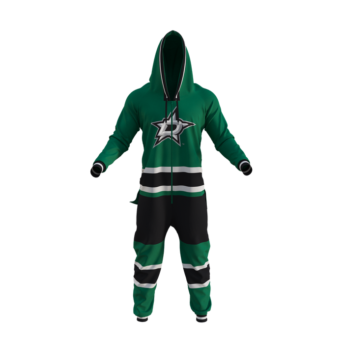 Dallas Stars NHL Hockey Sockey Men's Green Team Uniform Onesie