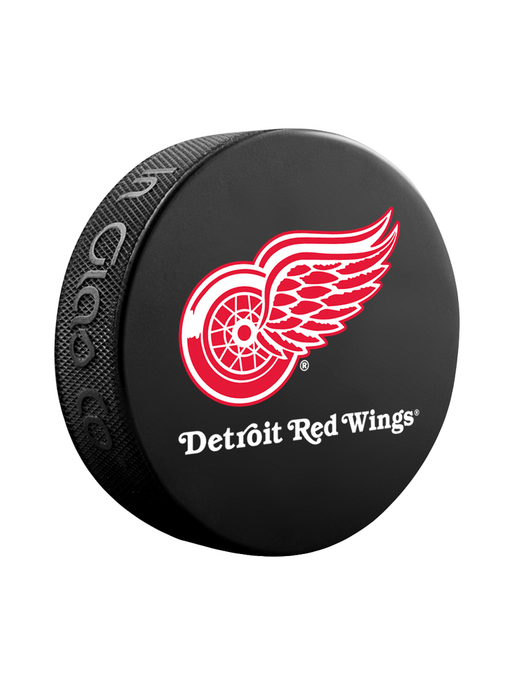 Detroit Red Wings NHL Inglasco Basic Souvenir Hockey Puck
